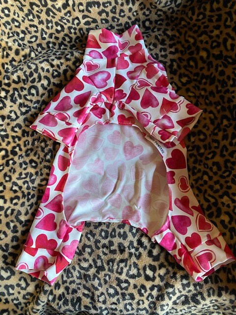 RED HEART Dog Jammies, Small Pet Onesie