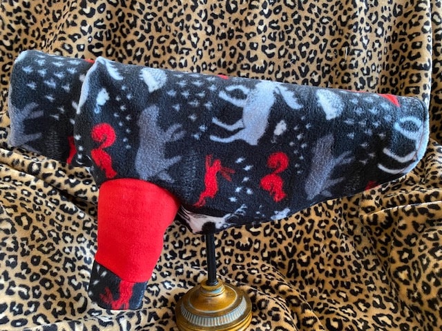 HANDMADE FLEECE COAT for Small Dogs, Winter Pet Clothes