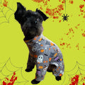 TRICK OR TREATERS Halloween Dog Onesie: Lightweight Cotton Jammies