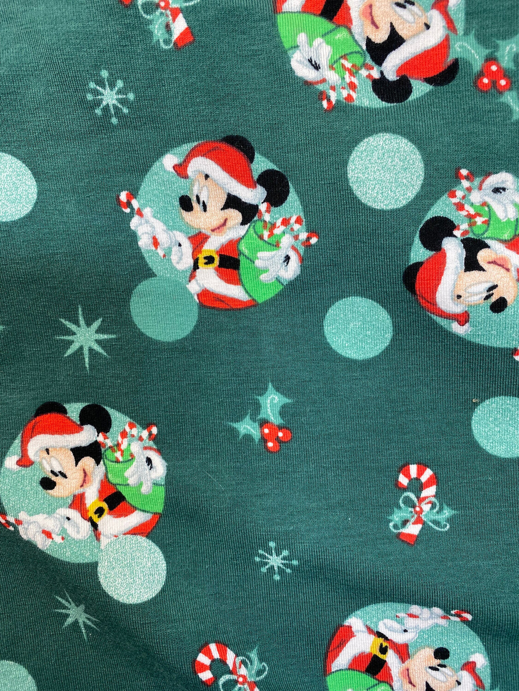 MERRY MOUSE CHRISTMAS Jammies for Small Pets, Handmade Holiday Pet Apparel