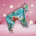 WINTER BEARS FLEECE Dog Jammies, HandmadeSmall Pet Onesie