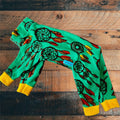 DREAM CATCHER FLEECE Dog Pajamas, Warm Winter Onesie for Small Pets