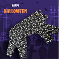 BONE YARD SKELETONS Waffle Knit Pet Jammies: Handmade Halloween Dog Onesie