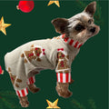 GINGERBREAD KIDS FLEECE Dog Jammies - Holiday Onesie for Small Pets