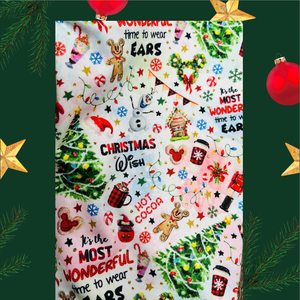 MOST WONDERFUL CHRISTMAS Dog Onesie, Handmade Pet Jammies