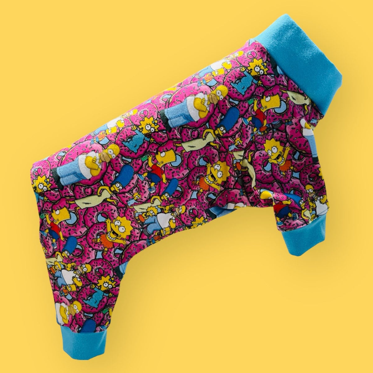 SIMPSONS ONESIE for Small Pets: Handmade Dog Clothing