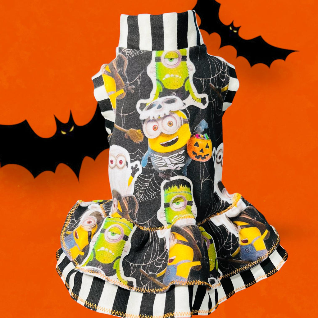 MINIONS HALLOWEEN MANIA Dog Outfits: Handmade Shirt, Jammies or Dress