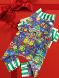MINION CHRISTMAS JAMMIES for Small Dogs, Handmade Pet Clothes