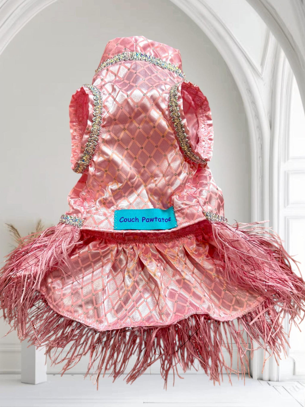 MATERIAL GIRL DRESS for Small Dogs, Handmade Pet Clothing
