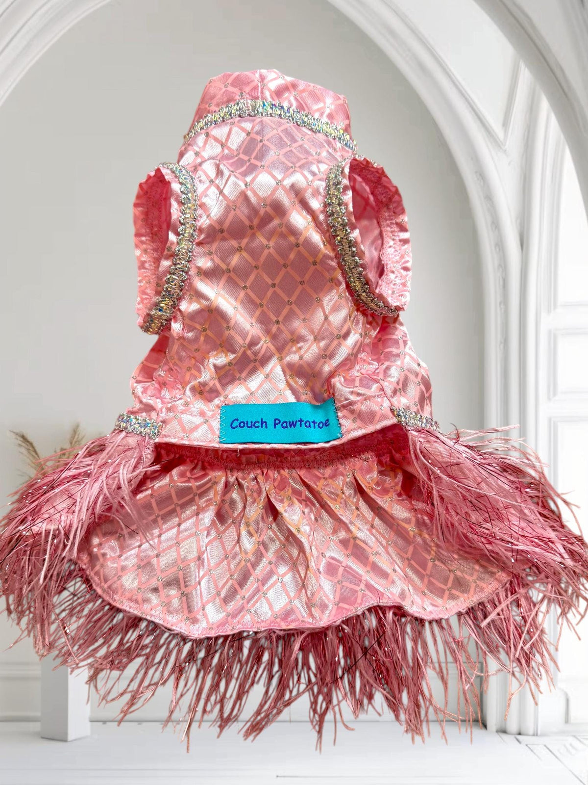 MATERIAL GIRL DRESS for Small Dogs, Handmade Pet Clothing