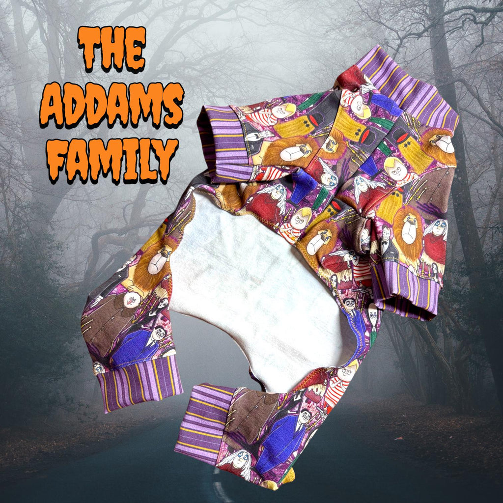 THE ADDAMS FAMILY Jammies for Small Dogs: Available in a Shirt & a Dress