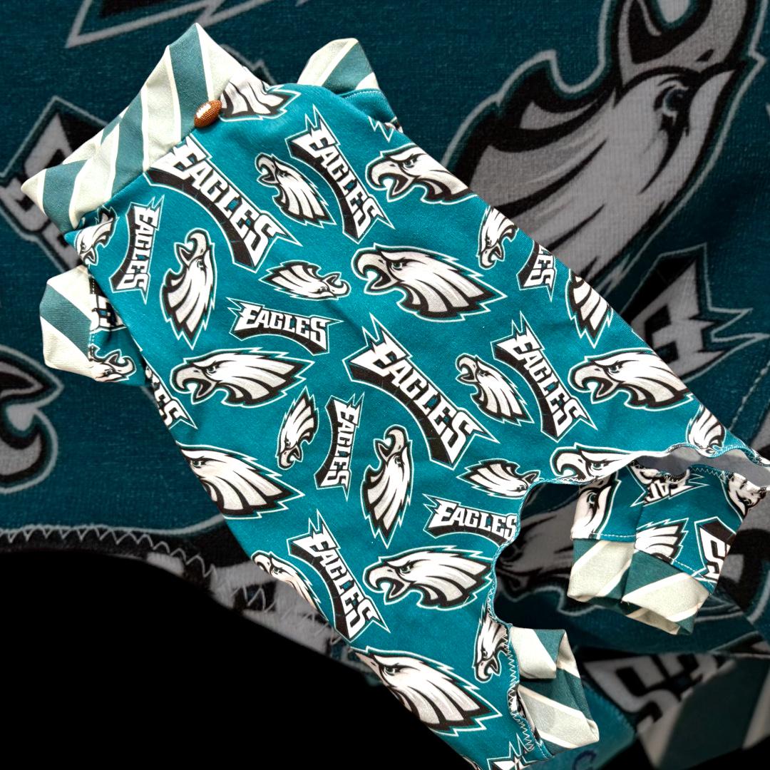 GO BIRDS! ONSIE for Small Pets: Handmade Football Dog Pajamas