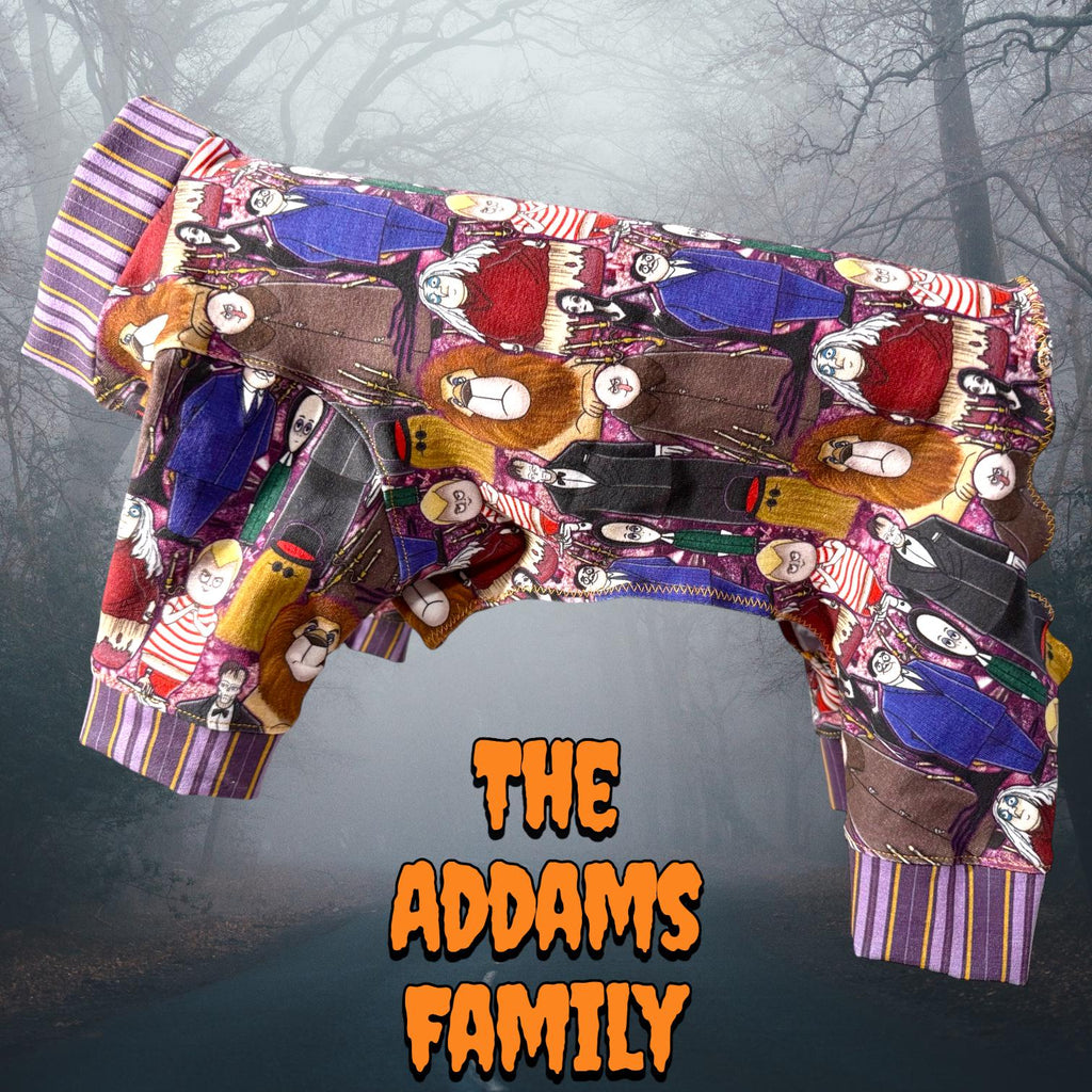 THE ADDAMS FAMILY Jammies for Small Dogs: Available in a Shirt & a Dress