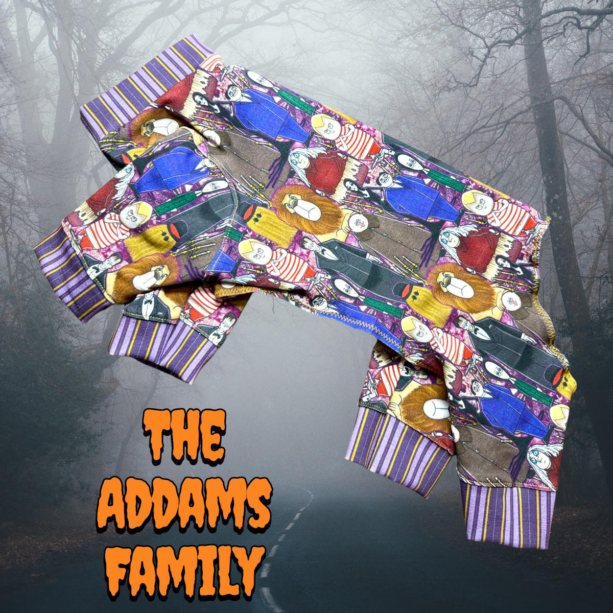 THE ADDAMS FAMILY Jammies for Small Dogs: Available in a Shirt & a Dress