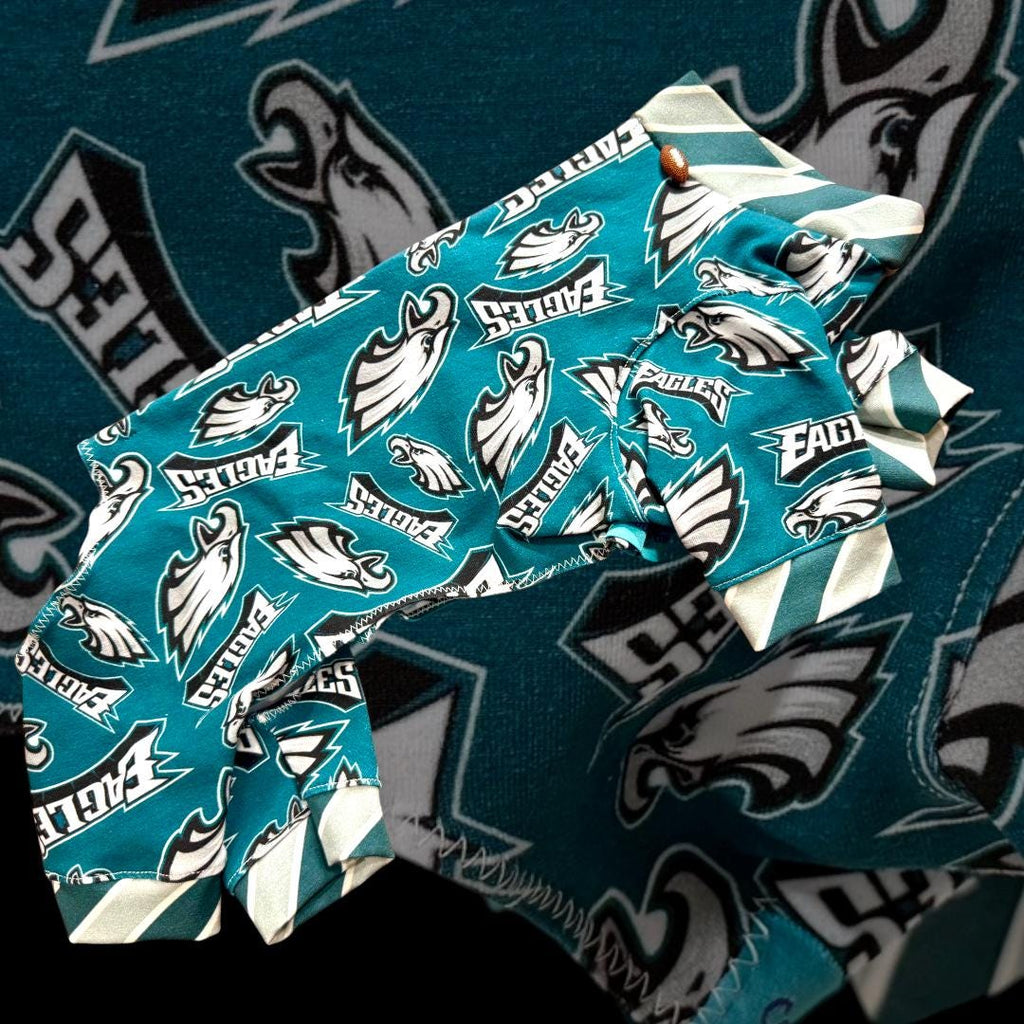 GO BIRDS! ONSIE for Small Pets: Handmade Football Dog Pajamas