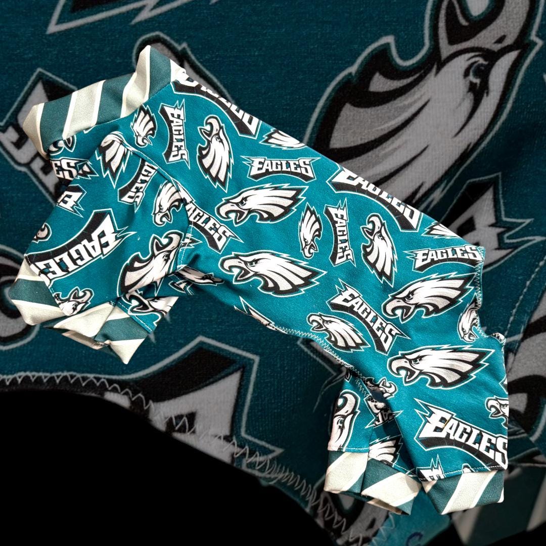 GO BIRDS! ONSIE for Small Pets: Handmade Football Dog Pajamas