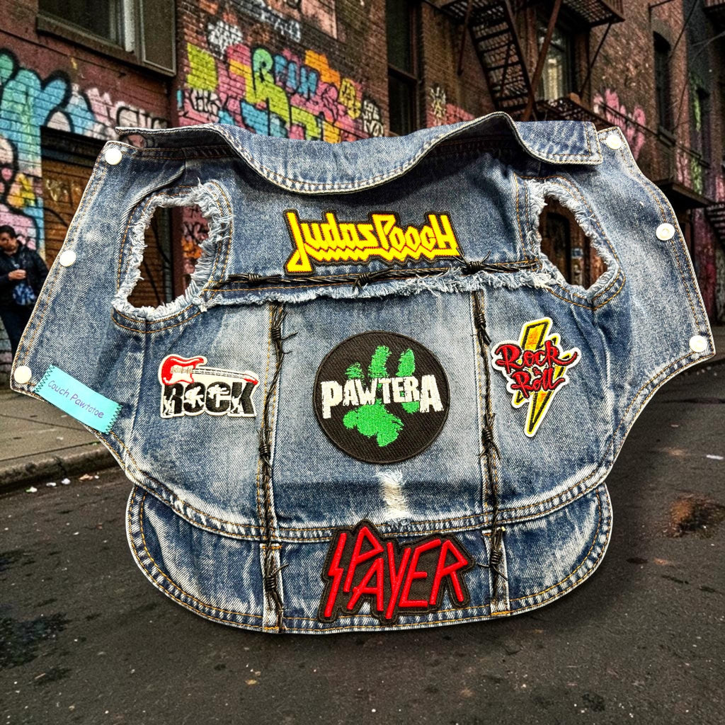 JUDAS POOCH ROCKER Vest for Small Dogs