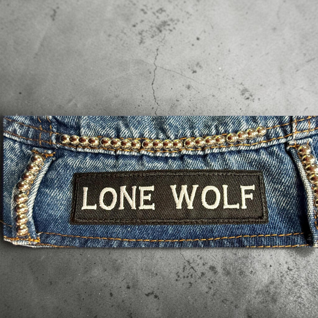 LONE WOLF BIKER Vest for Small Dogs