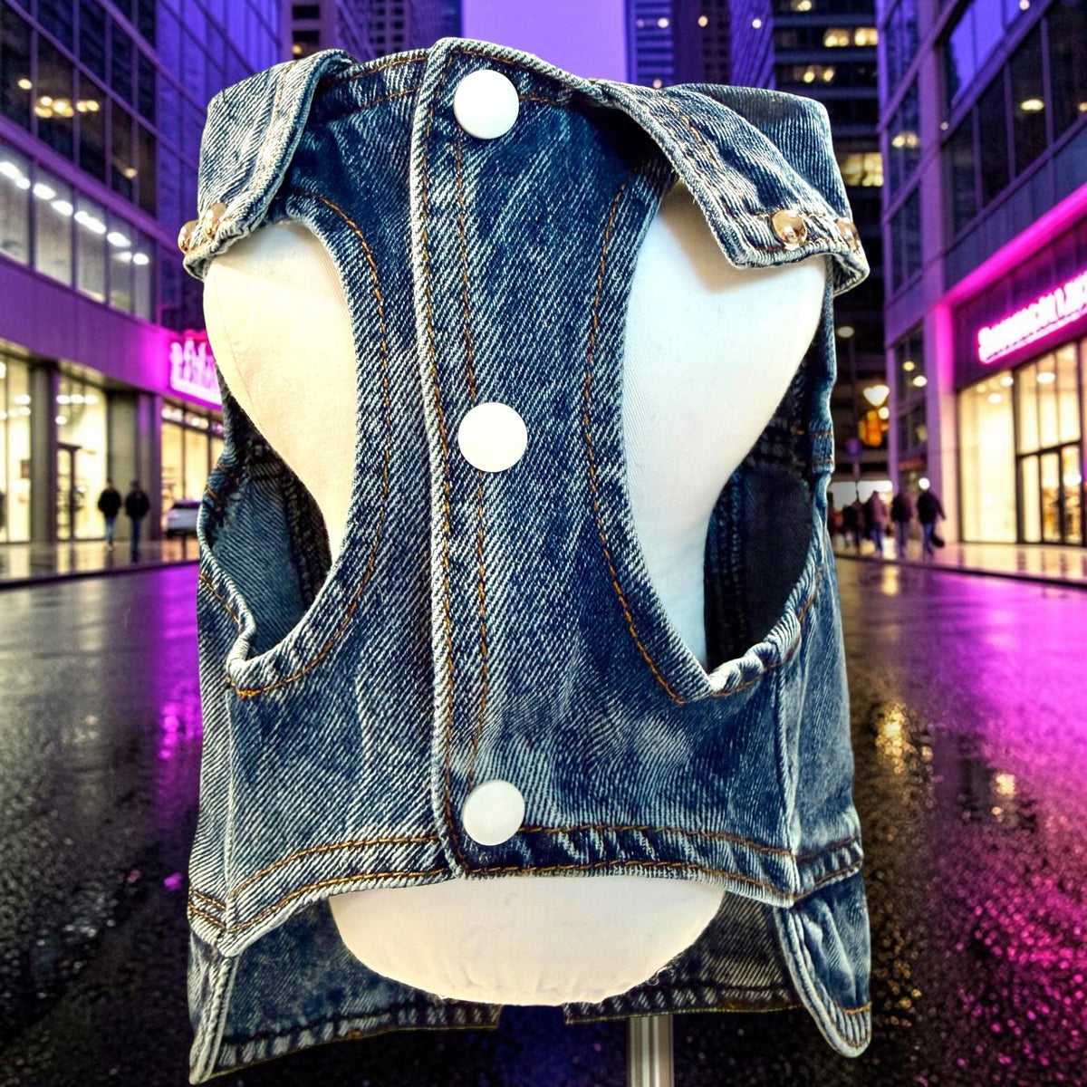 MUTTALLICA ROCKER Vest for Small Dogs