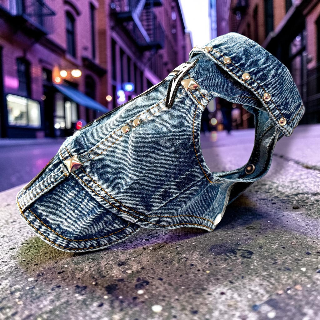 MUTTALLICA ROCKER Vest for Small Dogs