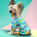 PEPPA & FRIENDS Dog Jammies, Lightweight Stretch Onesie for Small Pets, Handmade Clothing